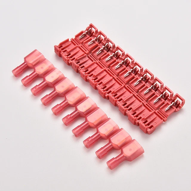 10X Splice  lock Wire Terminals Connector Electrical Crimp Cable Snap EW .FW
