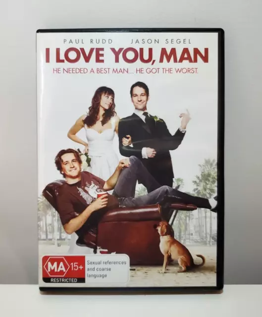 I LOVE YOU Man 2009 DVD R4 Paul Rudd Very good condition