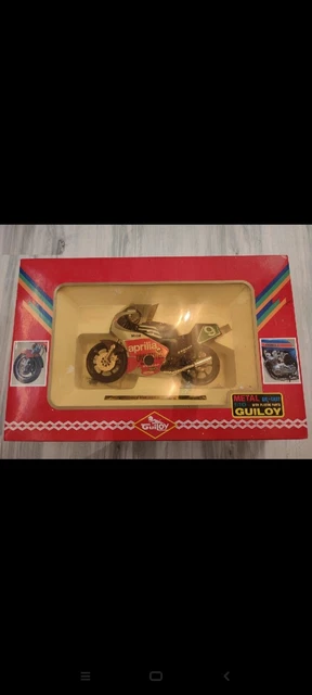 Moto miniature - Guiloy  Aprilia   L.Reggiani - 1:10 - TBE
