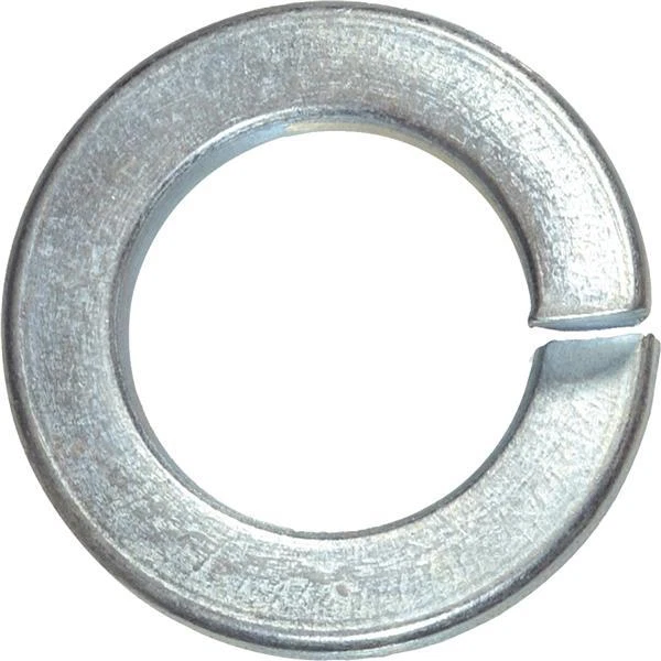 79 Pk Hillman 1/4" Hardened Zinc Plated Steel Split Lock Washer @ 100/Pk 300018