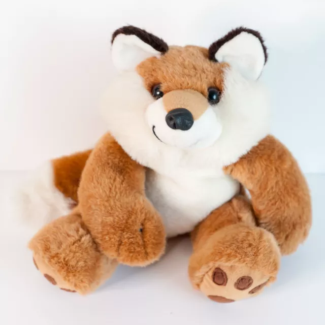 First & Main Foster Fox Plush Menagerie #5075 Stuffed Animal 14" Excellent