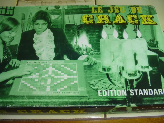 LE JEU DU CRACK Un jeu de mots croisés Jeu vintage sur la langue Française