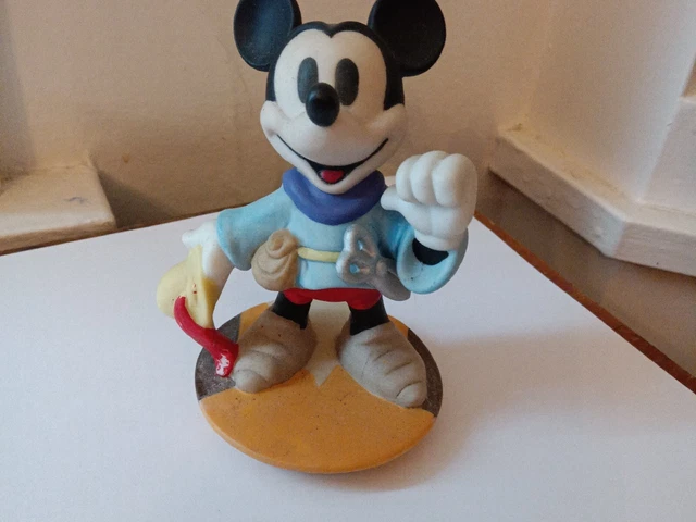 Disney Schmid Mickey Mouse Tailor Ceramic Porcelain Figure Figurine A7