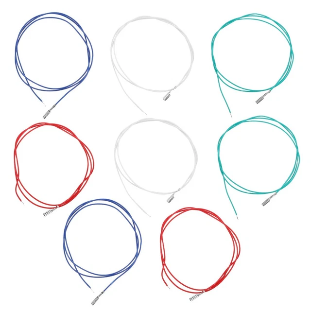 Lot De 4 Câbles De Mise à La Terre Pour Platine Vinyle – Câble Test Cuivre, PVC – Élimine Les Ronflements, Pour Tourne-Disques - 12