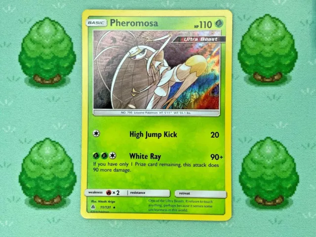 Pokemon SM Forbidden Light: Pheromosa - Ultra Beast - 11/131 Rare