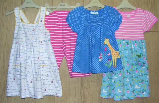 100% JOJO MAMAN BEBE Girls Summer Bundle Dress Shorts Tops Age 3-4 104cm