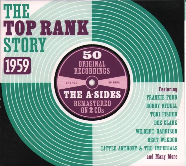 Various Artists Top Rank Story 1959 double CD UK One Day Music 2012 2CD set