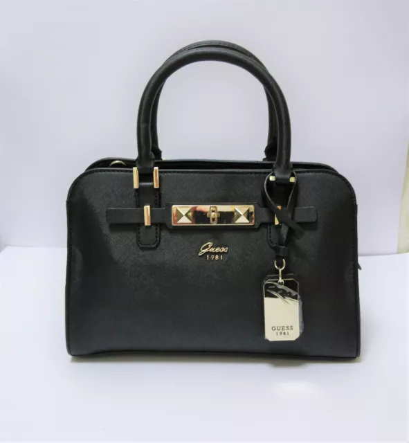 GUESS 1981 TRUDY Girlfriend Bag Satchel Tan Barely Used Ex Con Tassels 40.00 PicClick UK