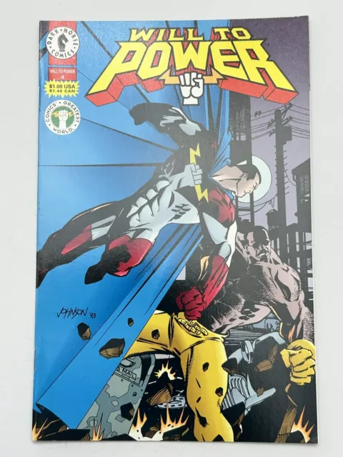 Dark Horse Comics - Will to Power #4 July 1994 - Prologue Sequence - VF/NM