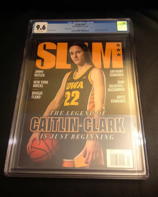 APRIL/MAY 2024 CAITLIN Clark Iowa Hawkeyes WNBA Fever SLAM Magazine