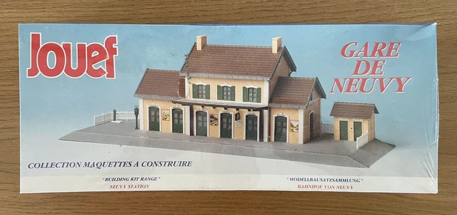Andre Porte Ho Maquette Gare De Neuvy 122 C Train Electrique Neuf Boite