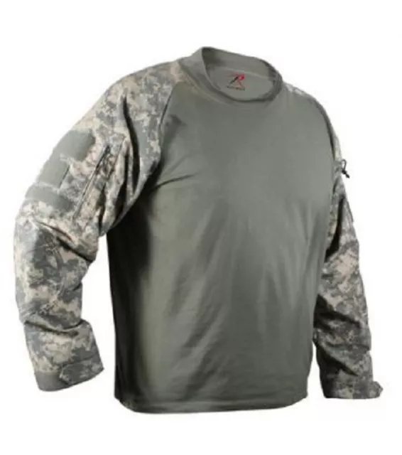 US UCP ACU at Digital Combat Tactical Army Usage Shirt L/Large $74.54 ...