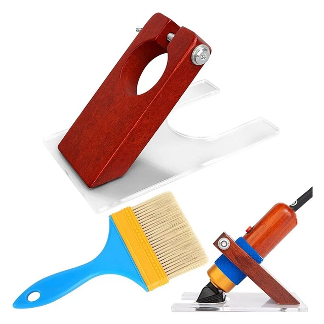 Guida di taglio per tagliatappeti con supporto tappeto spazzola base Q9E1