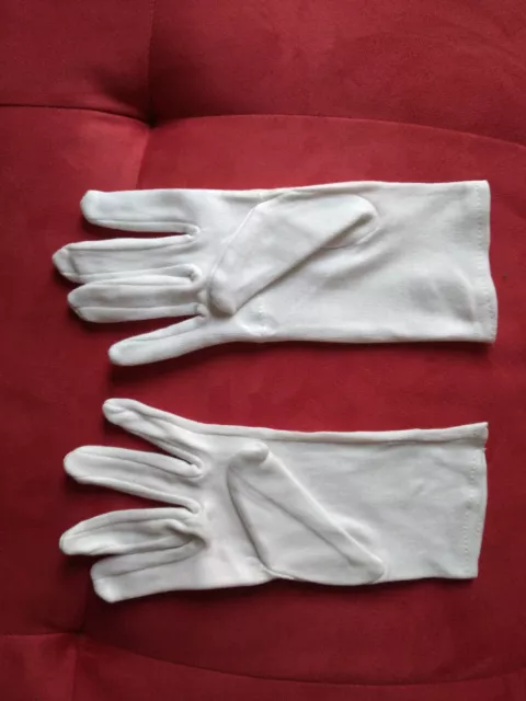 Bergbau,Bergmann Uniform Handschuhe Weiss