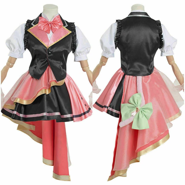 COSTUME DE COSPLAY Demon Slayer Kanroji Mitsuri robe Lolita kimono ...