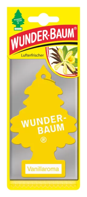 WUNDER-BAUM - VANILLAROMA Scent Car Air Freshener Hanging Little Trees 2