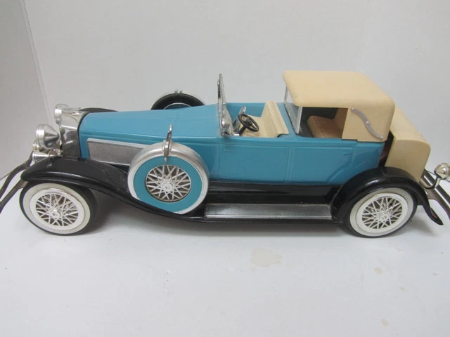 Jim Beam 1934 Duesenberg Model J Car Decanter (Empty) 19" Jim Beam 1934 Duesenberg Model J Car Decanter (Empty) 19"