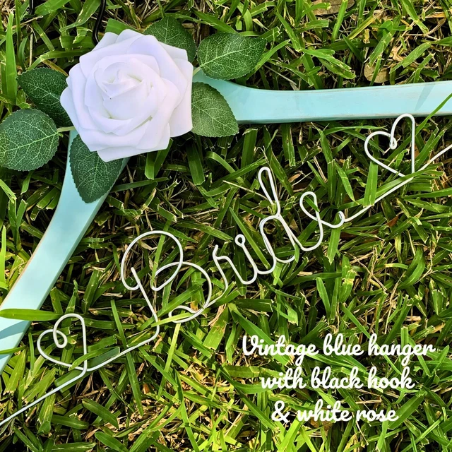 Personalized Wedding Dress Hanger for the Bride or Bridesmaid