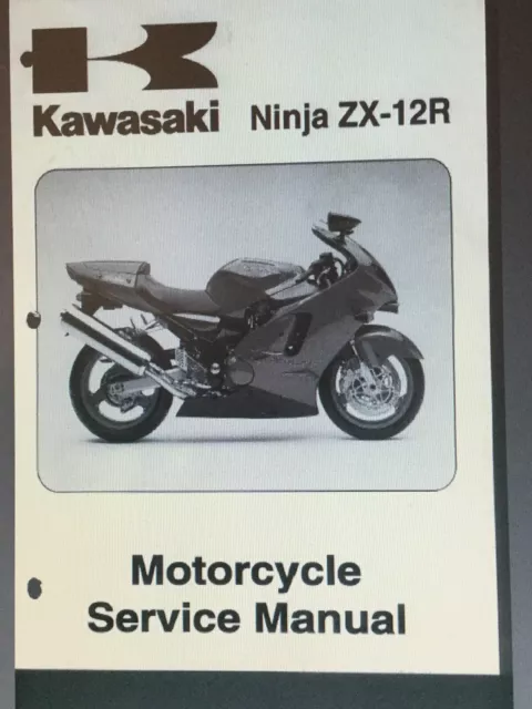 Kawasaki ZX-12R 2000-2003 Workshop Repair Manual Cd