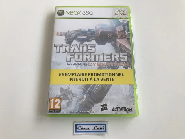 Transformers La Guerre Pour Cybertron - Promo - Xbox 360 - PAL FR - Neuf Blister