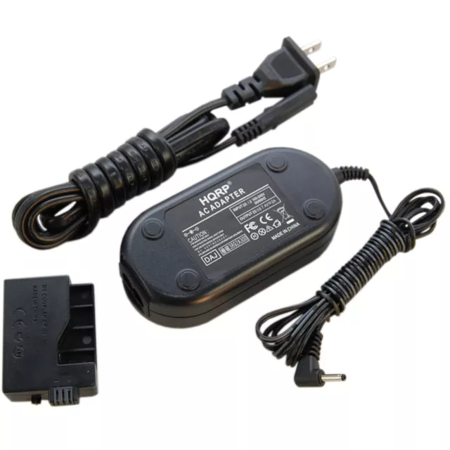 AC Power Adapter for Canon EOS Rebel T1i XS 450D 500D 1000D Digital SLR Camera 2