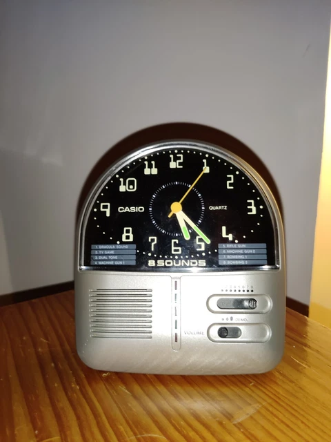Vintage Alarm Clock Casio TSA-80 - working!