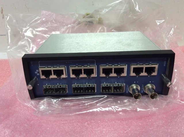 icon 8020-01 Line Module Ethernet Integrated Communication Optical Network