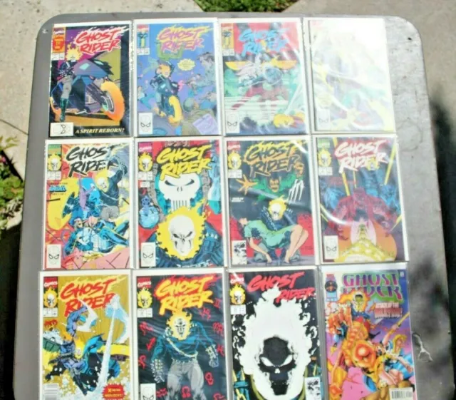 GHOST RIDER Vol.2 Marvel Comics Lot of 12 Issues 1 2 3 4 5 6 7 8 9 10, 15, 80