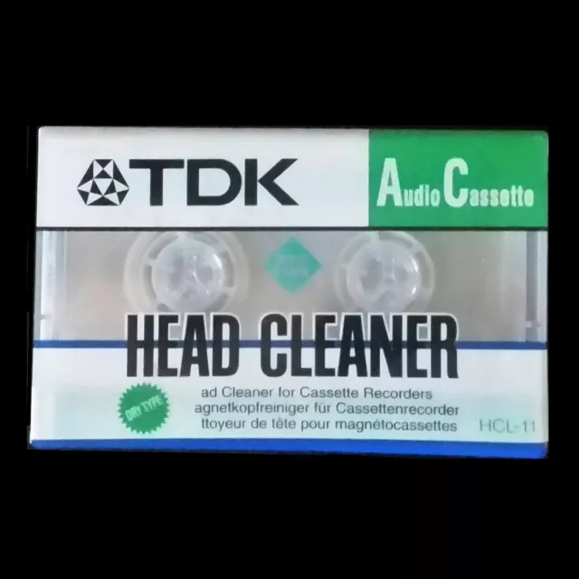 Cassetta TDK Head Cleaner Pulisci testine - NUOVA Sigillata - Kassetten FEB