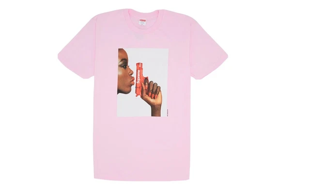 Supreme Water Gun Tee Men's Medium Light Pink Short-Sleeve T-Shirt SS21T13 NEW