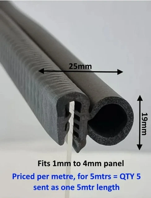 Small White Flexible PVC Rubber Edge Trim For 1-2mm Panels Priced Small White Flexible PVC Rubber Edge Trim For 1-2mm Panels Priced