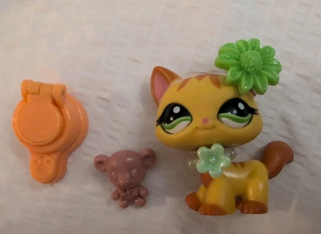LPS Littlest Pet Shop Authentique Jumbo Deco Pet Chat à poils courts / Hasbro vintage nostalgie - France