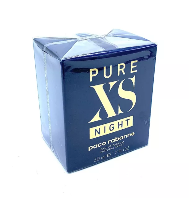 Paco Rabanne Pure XS Night Pour Homme 50 ml EDP Eau de Parfum Spray 2018 OVP