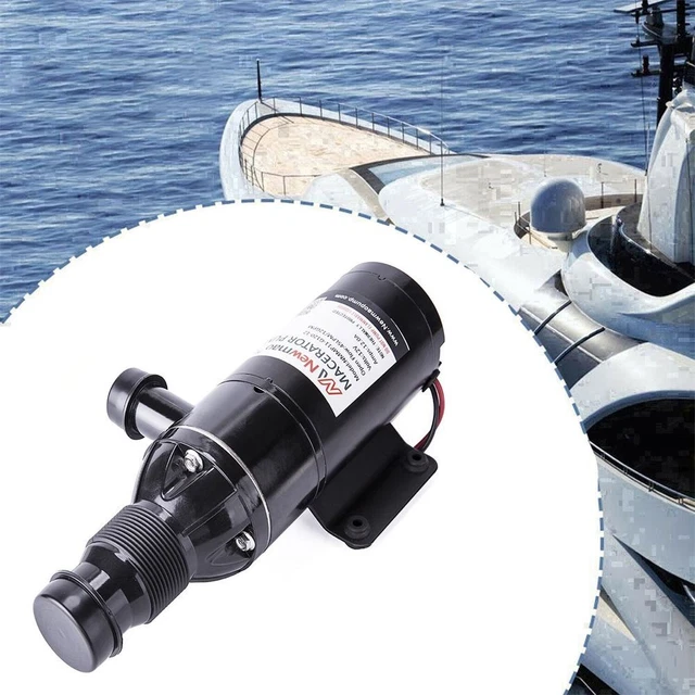 Pompa acqua autoadescante barca pompa diaframma pompa sentina marina pompa fogna
