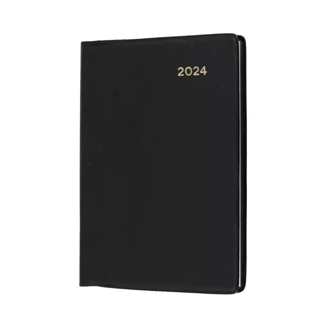 2024 Collins Belmont Pocket Diary A7 Week To View WTV 337.V99 Black NEW