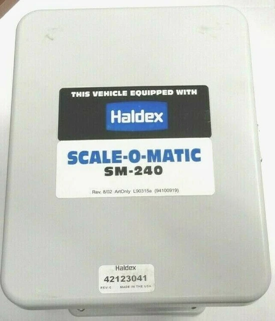 HALDEX SCALEOMATIC SM240 (42123041) Air Suspension Weight/PSI Scale