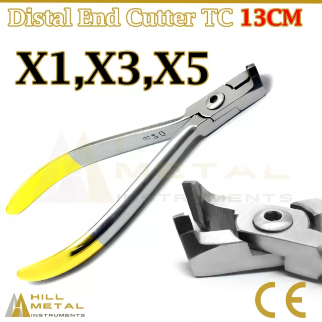 Distal End Cutter TC Hold & Flush Cut Hard and Soft Wire Orthodontic Instruments