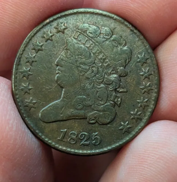 1825 US Half Cent - #E424
