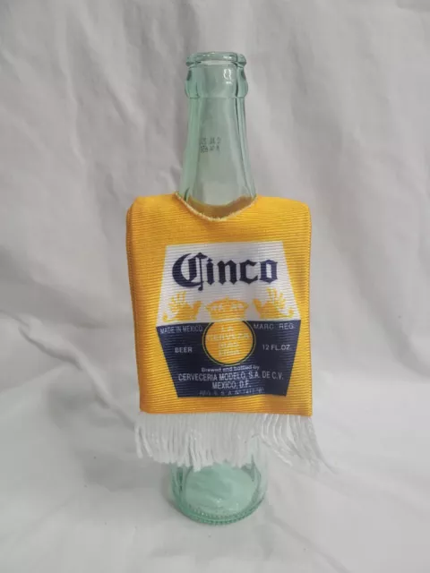 LOT of 10 - CORONA Beer Bottle Poncho Coozie w/ Fringe Cinco De Mayo 3