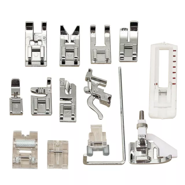 14Pcs Snap Presser Foot Set for VIKING HUSQVARNA Sewing Machines 335 330 325 D