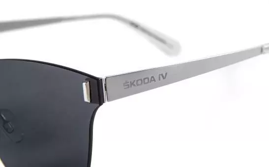 Original Skoda Sonnenbrille iV - Silber - Grau 000087900AG 2