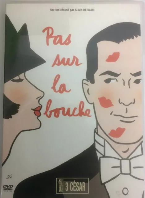 Dvd Neuf Sous Blister "Pas Sur La Bouche" De A. Resnais - Envoi Suivi Gratuit