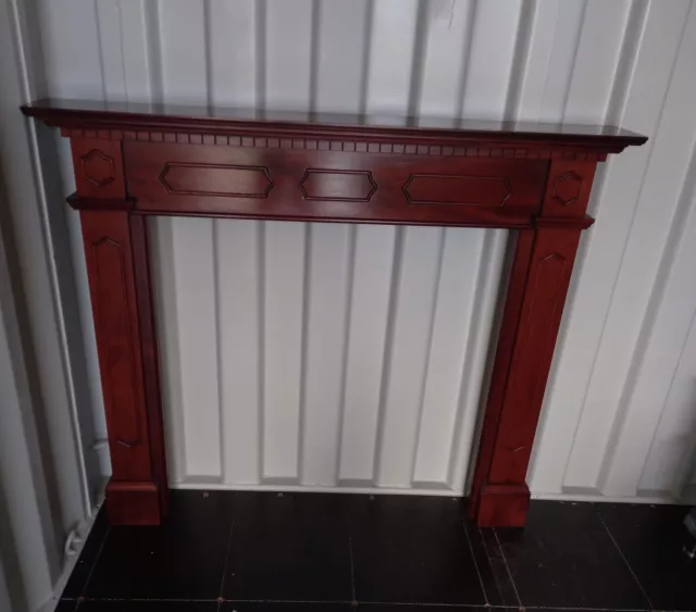 Solid Mahogany Fireplace Mantle