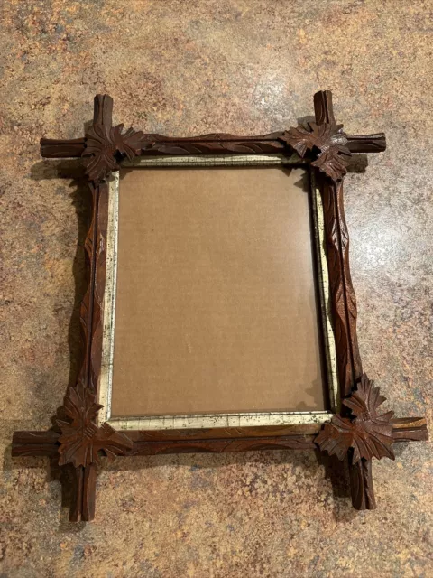 Vintage Wooden Adirondack Style 8" x 10" Frame