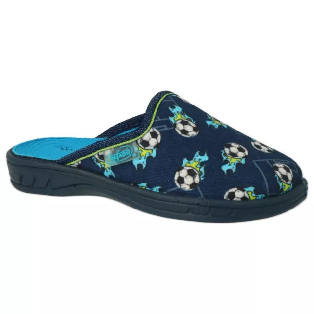 Chaussures pour enfants colorées Befado 707Y421 bleu