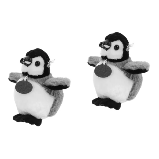 2pcs Plüsch Cartoon Tierspielzeug Stofftierpuppe Plüsch gefülltes