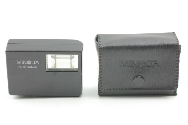【 NEAR MINT++ w/ Case 】 Minolta CLE Auto Electro Flash TTL Strobe CLE From JAPAN 2