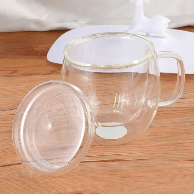 Taza infusora de té con mango de cristal taza de té filtrante fabricante de té vasos para beber