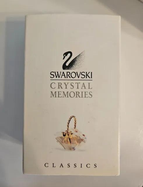 Swarovski Crystal Memories Classics Flower Basket 171160 - Retired - NEW IN BOX