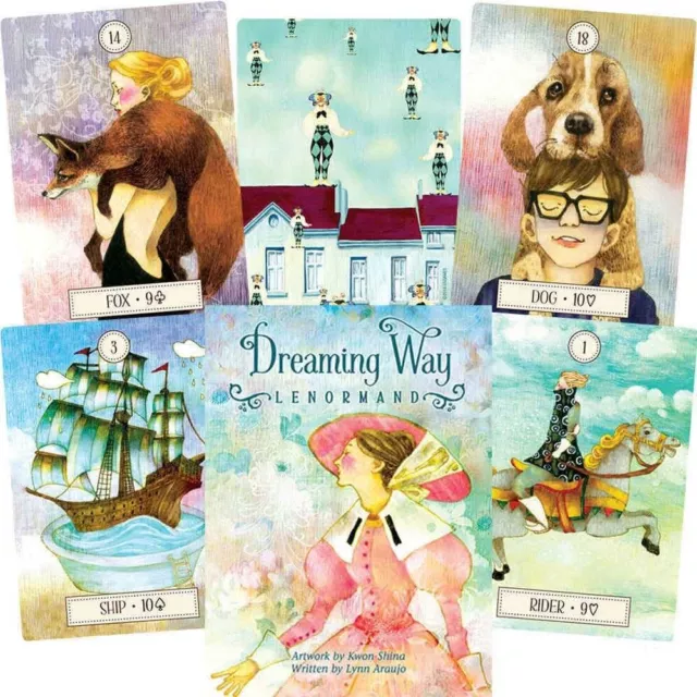 DREAMING WAY Lenormand Orakel Kartenspiel us games systems L Araujo DWL36